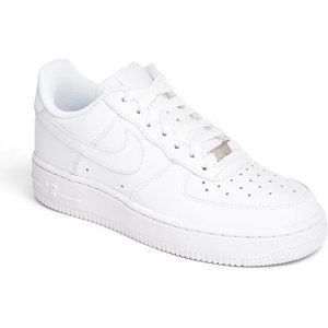 womens white leather nike sneakers